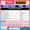 DeWalt DCS438N-XJ 18V XR Brushless Cut Off Saw 75 MM ( 3