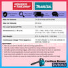 MAKITA DUB363 / DUB363ZV 18Vx2 Cordless Blower