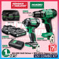 HiKOKI KC12DSWH 12V Cordless Combo Kit ( DS12DD Drill Driver + WH12DCA Impact Driver + G1210DA Angle Grinder )