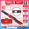Milwaukee ONEFTR12-251C / ONEFTR12-0C0 M12 FUEL™ Digital Torque Wrench 1/2″ w/ ONE-KEY™ 203Nm