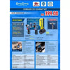 DONG CHENG DCKIT55BK 12V Brushless Cordless Kit DCJZ1250 Driver / Hammer Drill DCPL04-8 Impact Driver ( DCKIT36BK )
