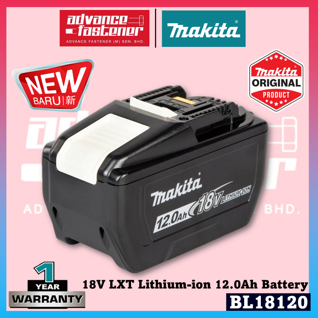 MAKITA BL1890 / BL18120 18V LITHIUM-ION / Li-ion 9.0AH / 12.0AH Battery