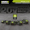 WORX 12V & 20V WA3713 / WA3922 / WA3924 / WA3927  Battery Charger