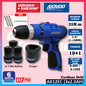 AKAIDO AK12EC A12PRO 12V Cordless Drill 25Nm (3 pcs 2.0Ah Battery & 1 pc Charger) (6 Ｍonth Warranty)