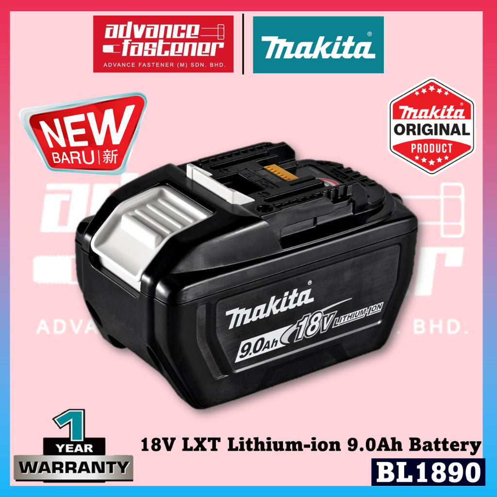 MAKITA BL1890 / BL18120 18V LITHIUM-ION / Li-ion 9.0AH / 12.0AH Battery