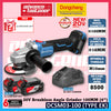 DONG CHENG DCKIT10BK 20V Brushless Cordless Combo Set DCZC22 Rotary Hammer DCSM03-100 Angle Grinder