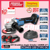 DONG CHENG DCKIT10BK 20V Brushless Cordless Combo Set DCZC22 Rotary Hammer DCSM03-100 Angle Grinder