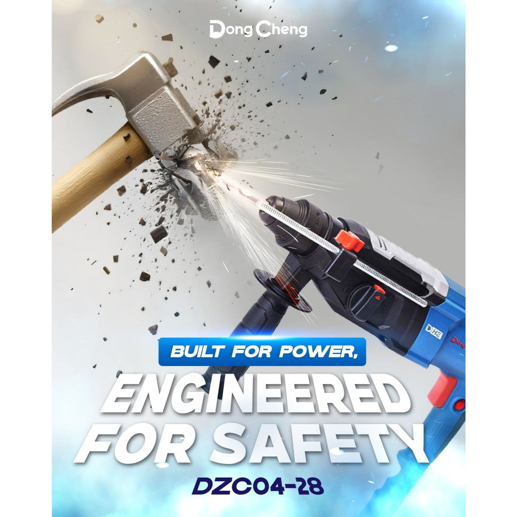 Dong Cheng DZC04-28 Corded Electric Hammer Drill 28MM