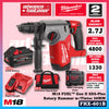 MILWAUKEE FHX-601B / FHX-0X0 M18 FUEL™ Gen II SDS-Plus Rotary Hammer w/Fixtec 26MM