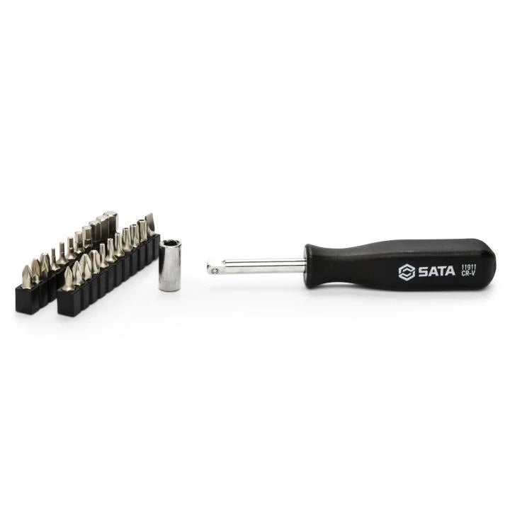 SATA Hand Tools & Accessories 09546G 180 Pc. 1/4”, 3/8”, 1/2” Metric Ratchet & Socket Set