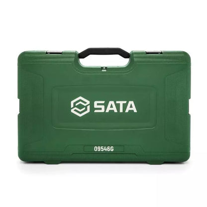 SATA Hand Tools & Accessories 09546G 180 Pc. 1/4”, 3/8”, 1/2” Metric Ratchet & Socket Set