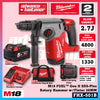 MILWAUKEE FHX-601B / FHX-0X0 M18 FUEL™ Gen II SDS-Plus Rotary Hammer w/Fixtec 26MM