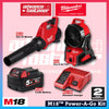 Milwaukee M18™ Power-A-Go Kit ( FBLG3-0 M18 FUEL™ Gen III Outdoor Blower / AFG2-0 Gen II Air Fan )
