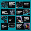 MAKITA MAKTRAK Rolling Tool Chest & Tool Box & Organizer Modular Storage System Heavy Duty
