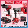 Milwaukee M18 FUEL™ CHIP & GRIND KIT - FHX Rotary Hammer FID3 Impact Driver FPD3 Driver Drill FSAG100XB Braking Grinder