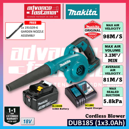 Makita DUB185Z / DUB185 18V Cordless Blower ( SAME AS DUB186 )