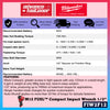 Milwaukee M12 COMBO ( FHAC16 Rotary Hammer / FCOT Cut-Off Saw / BLPDRC Drill / FIW2F12 Impact Wrench / FPD2 Drill/Driver