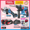 DONG CHENG DCKIT10BK 20V Brushless Cordless Combo Set DCZC22 Rotary Hammer DCSM03-100 Angle Grinder