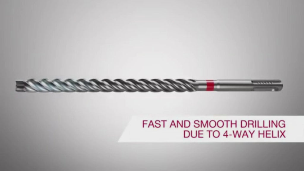 Hilti TE-CX SDS-Plus Metric Hammer Drill Bit 12 x 400MM / 14 x 400MM / 16 x 400MM