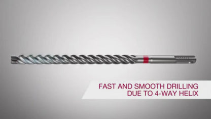 Hilti TE-CX SDS-Plus Metric Hammer Drill Bit 12 x 400MM / 14 x 400MM / 16 x 400MM