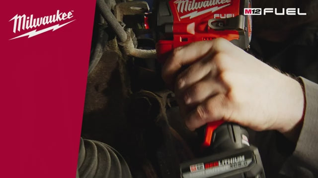 Milwaukee M12™ Mini But Mighty Kit ( FIW2F12 M12 FUEL™ Compact Impact Wrench & FPD2 M12 FUEL™ Gen III Percussion Drill / Driver )