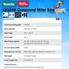 MAKITA LS1040 Compound Miter Saw 260mm (10-1/4”) (Without Stand)