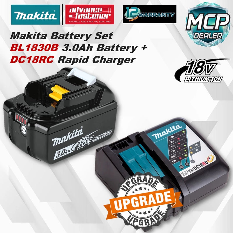 Makita 18V BL1830 3.0Ah Battery / BL1815 1.5Ah / BL1840 4.0ah / Bl1850 5.0ah / Bl1860 6.0ah / DC18RC