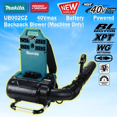 MAKITA UB002CZ 40Vmax Battery Powered Backpack Blower