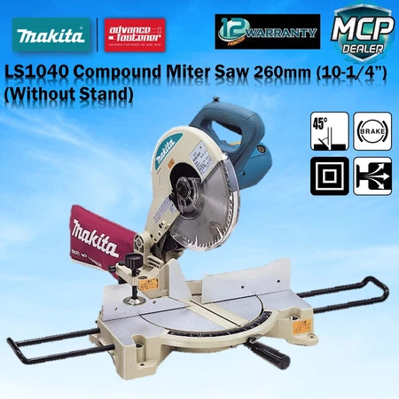 MAKITA LS1040 Compound Miter Saw 260mm (10-1/4”) (Without Stand)
