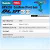 MAKITA DRV250Z DRV250 18V Cordless Rivet Gun