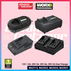 WORX 12V & 20V WA3713 / WA3922 / WA3924 / WA3927  Battery Charger